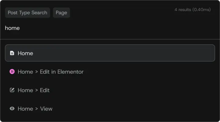 Image of commandui and elementor integration